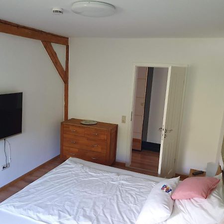 Kornhaus - Schoene Ferienwohnung Mit Pool, Kamin Und Terrasse Gottingen Luaran gambar