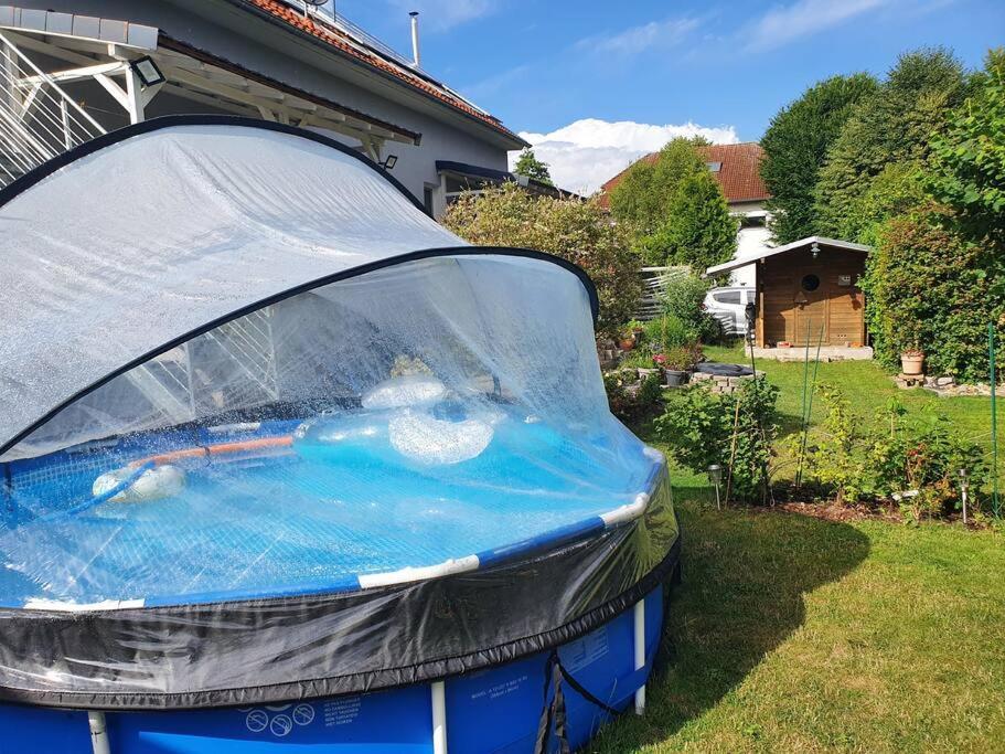 Kornhaus - Schoene Ferienwohnung Mit Pool, Kamin Und Terrasse Gottingen Luaran gambar