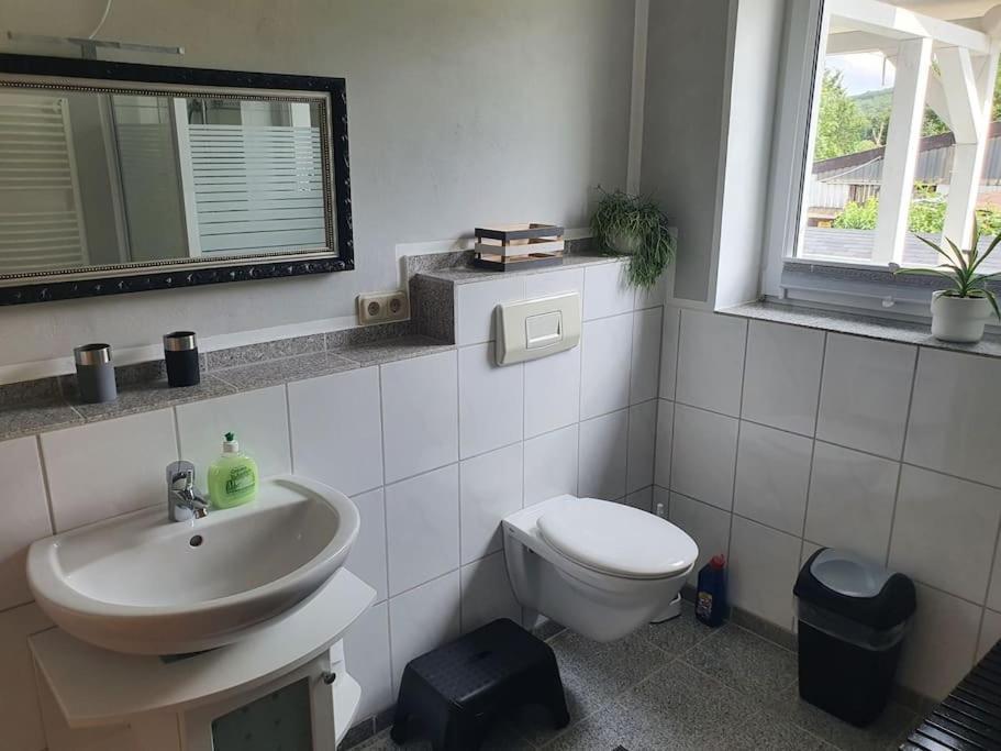 Kornhaus - Schoene Ferienwohnung Mit Pool, Kamin Und Terrasse Gottingen Luaran gambar