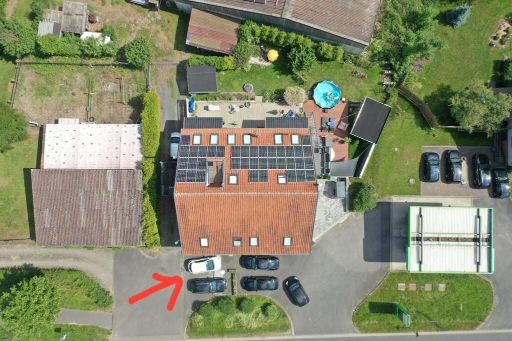 Kornhaus - Schoene Ferienwohnung Mit Pool, Kamin Und Terrasse Gottingen Luaran gambar
